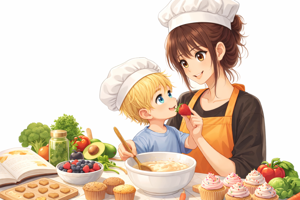 kochen backen gesund leben