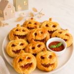 Halloween-Pizzataschen für Kinder